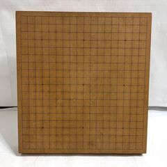売り切りセール！囲碁 脚付き碁盤 盤厚57mm 重量5kg ボードゲーム Cの画像