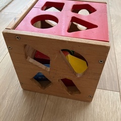 木製ブロック　型はめ