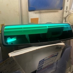 眩しくない‼️ルームミラー(グリーン)‼️
