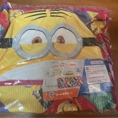 ミニオンフードタオル