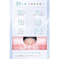 お得なセール中‼️最終価格‼️新品未使用品未開封品です❣️❣️ 美顔器 光美顔器 RF光美顔器 たるみ 目元ケア リフトアップ クリーニング 浸透 導入 目元ケア 冷感 温感 イオン導入 EMS 温熱 韓国 女優 美肌ケア ホームエステの画像