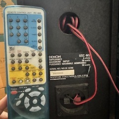 DENON コンポD-M2 動作確認済 リモコン・取扱説明書あり (おもち