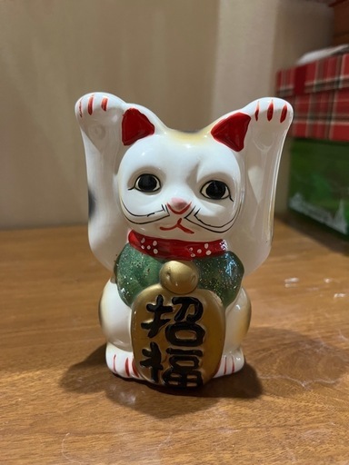 値下げ!津軽びいどろ 招き猫 置物 slide_file.jpg