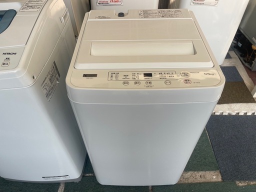 【リサイクルサービス八光】2020年製　ヤマダ電機　YWMT45H1 全自動洗濯機 (洗濯4.5kg) アーバンホワイト