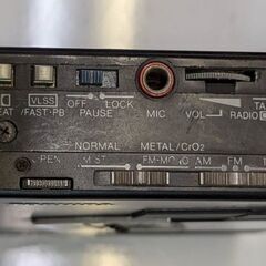 ☆【ジャンク品】東芝　　ステレオラジオカセットレコーダー　Ｗａｌｋｙ　品番：KT-RS30　ジャンク品の画像