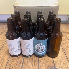 【GO-100】ビール 空瓶 手作り用 地ビール クラフトビール