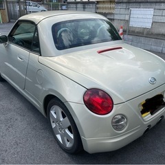 ダイハツ　コペン　シャンパンゴールド　アクティブトップ　MT車の画像