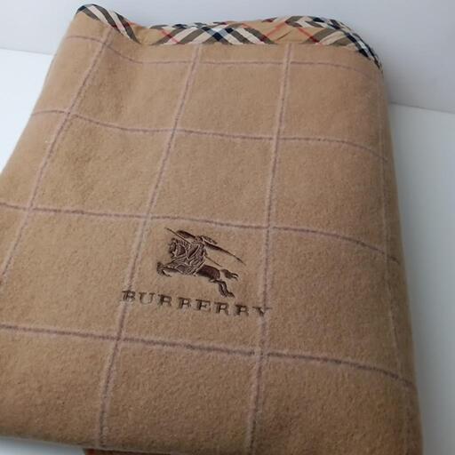 BURBERRY バーバリー 毛布　ウール100%　140×200