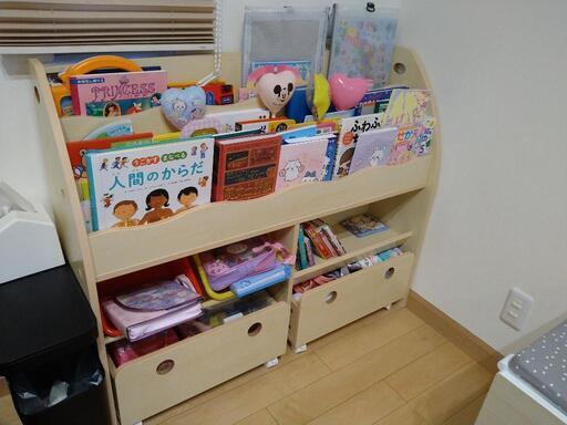 【決定】美品★こども本棚、収納