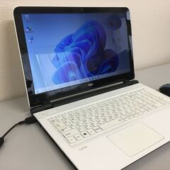 😸【超美品】NECノートパソコン Win11 最新office2021付属 管理No12『基本送料無料』の画像