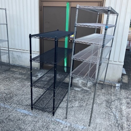 売約済み　中古 お買得❗️スチールラック2台セット No16.20