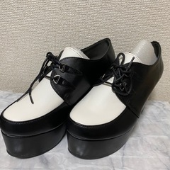 厚底 靴 レディース LLサイズ  地雷の画像
