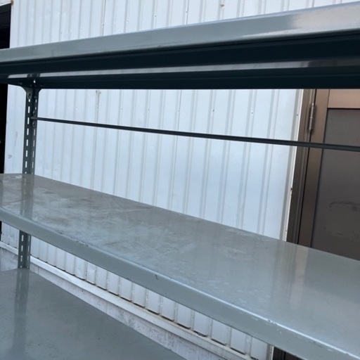 【値下げしました】中古品 キャスター付き 中量ラック 幅180x奥45x高さ190cm No.18