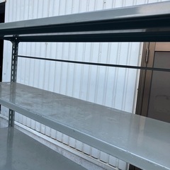 【値下げしました】中古品 キャスター付き 中量ラック 幅180x奥45x高さ190cm No.18の画像