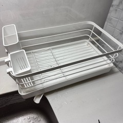 ニトリ水切りラック　の画像