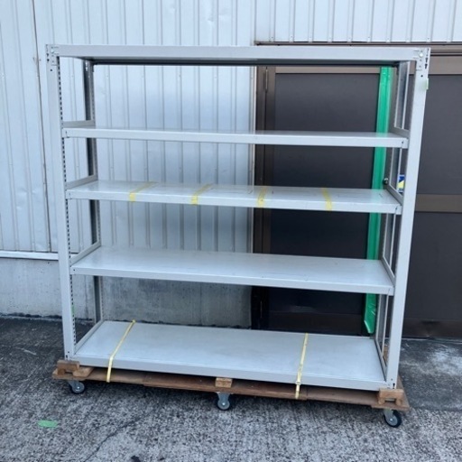 お値下げ品‼️中古品 キャスター付き中量ラック 幅176x奥45x高さ195cm No.19