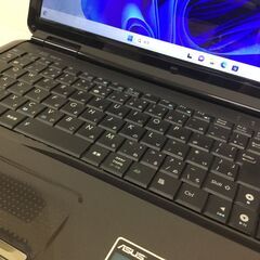 🍀【超美品】ASUSノートパソコン Win11 最新office2021付属 管理No6『基本送料無料』の画像