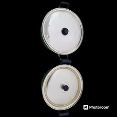 （ご予約済）(中古)アルミ鍋 39cm セットの画像