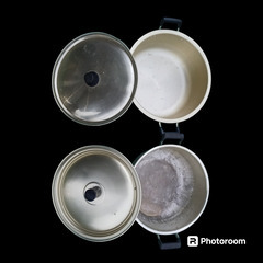 （ご予約済）(中古)アルミ鍋 39cm セット