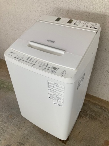 値下げ日立 全自動洗濯機（ビートウォッシュ） 10キロ 2021年製