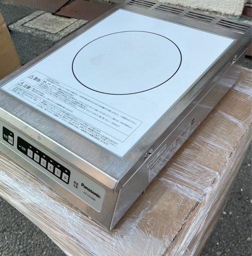 動確済み】2019年 Panasonic 業務用 IHクッキングヒーター KZ-CK2000