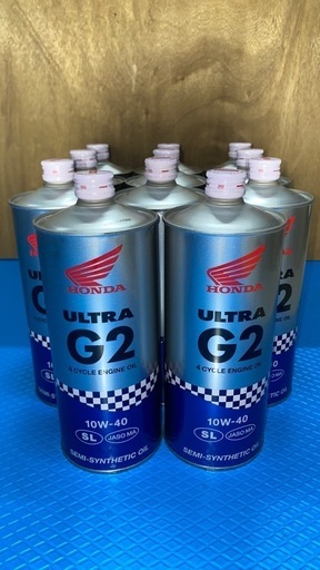 【HONDA(ホンダ)】ULTRA G2  (10W-40)1ℓ✖️11本オイル未開封