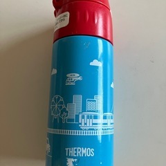 サーモス　ストロー水筒　400ml ストロー換え部分は新品