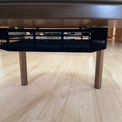 円形　コタツ　テーブルの画像