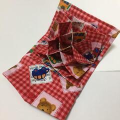 ハンドメイド　ポケット付蛇腹カードケースの画像