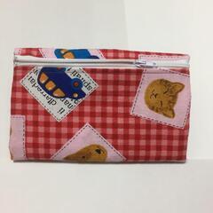 ハンドメイド　ポケット付蛇腹カードケースの画像