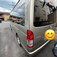 ワンオーナーハイエースキャンピングカー！の画像