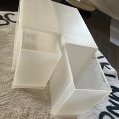 無印良品　収納ボックス　縦型　２個セットの画像
