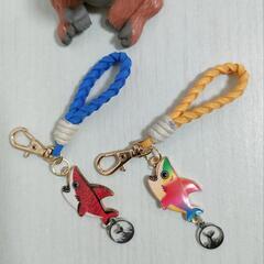 None スエード紐 チャーム( シャーク&テイル )の画像