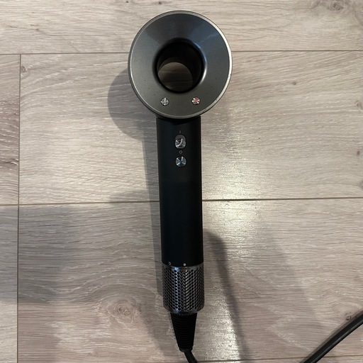 【美品】ダイソン Dyson Supersonic ionic ヘアードライヤー ブラック ニッケル