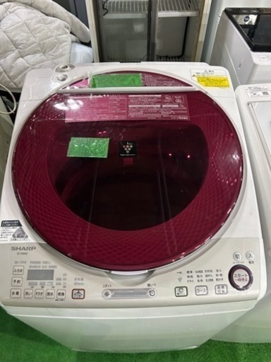 早い者勝ち大セール‼️‼️＋ご来店時、ガン×2お値引き‼️SHARP(シャープ) 2015年製 8.0kg 洗濯機