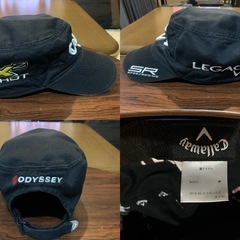 ★完売引渡済★　【良品】キャロウェイゴルフ　キャップ・バイザー セットの画像