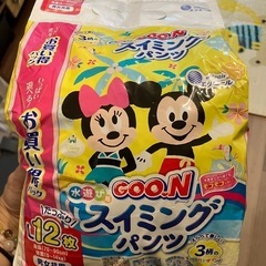 ①水遊び　スイミングパンツ　未使用　未開封　Lサイズ　グーン　大王製紙