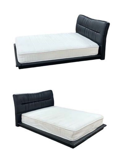 岡山市にて直接引取限定 ダブルサイズ ベッド N-sleep latex マットレス ニトリ