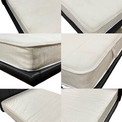 岡山市にて直接引取限定 ダブルサイズ ベッド N-sleep latex マットレス ニトリの画像