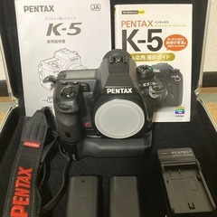 PENTAX ペンタックス  K-5  【バッテリーグリップ付属】ブラック 