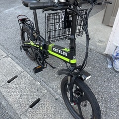 折りたたみ電動自転車 　