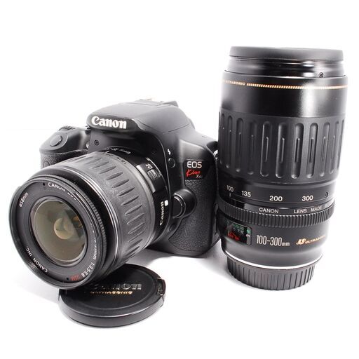 ☆Canon kiss X6i☆ EF-S 18-55mm 1:3.5-5.6 USM☆EF 100-300mm 1:4.5-5.6☆