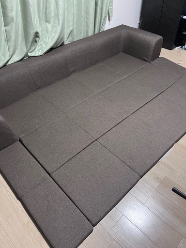 ローソファ　　クッションラグ　カバー新品