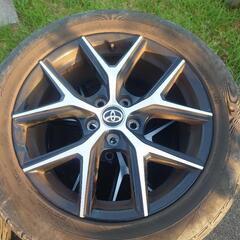 60ハリアー純正18インチ トヨタ 60 ハリアー 純正 18インチ 7.5J +45 114.3 4本 - メルカリ
