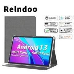 26/ Relndoo タブレット 10インチ ６４-4Gb 新品の画像