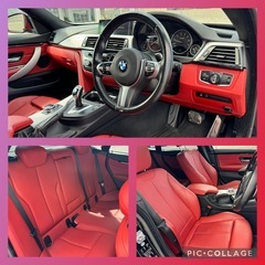 ⭐️新着‼️BMW420i グランクーペ Mスポーツ 赤革⭐️の画像