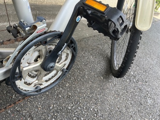 お譲り先決定　値下げしました！【自転車】JEEPアルミ製サスペンション