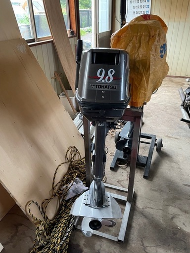 船外機　トーハツ2スト9.8馬力