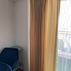 カーテン　大判の画像