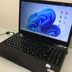 🐱本日の目玉品！【美品】ノートパソコン【 NEC】 高速SSD「Win11・Office2021」管理No2の画像